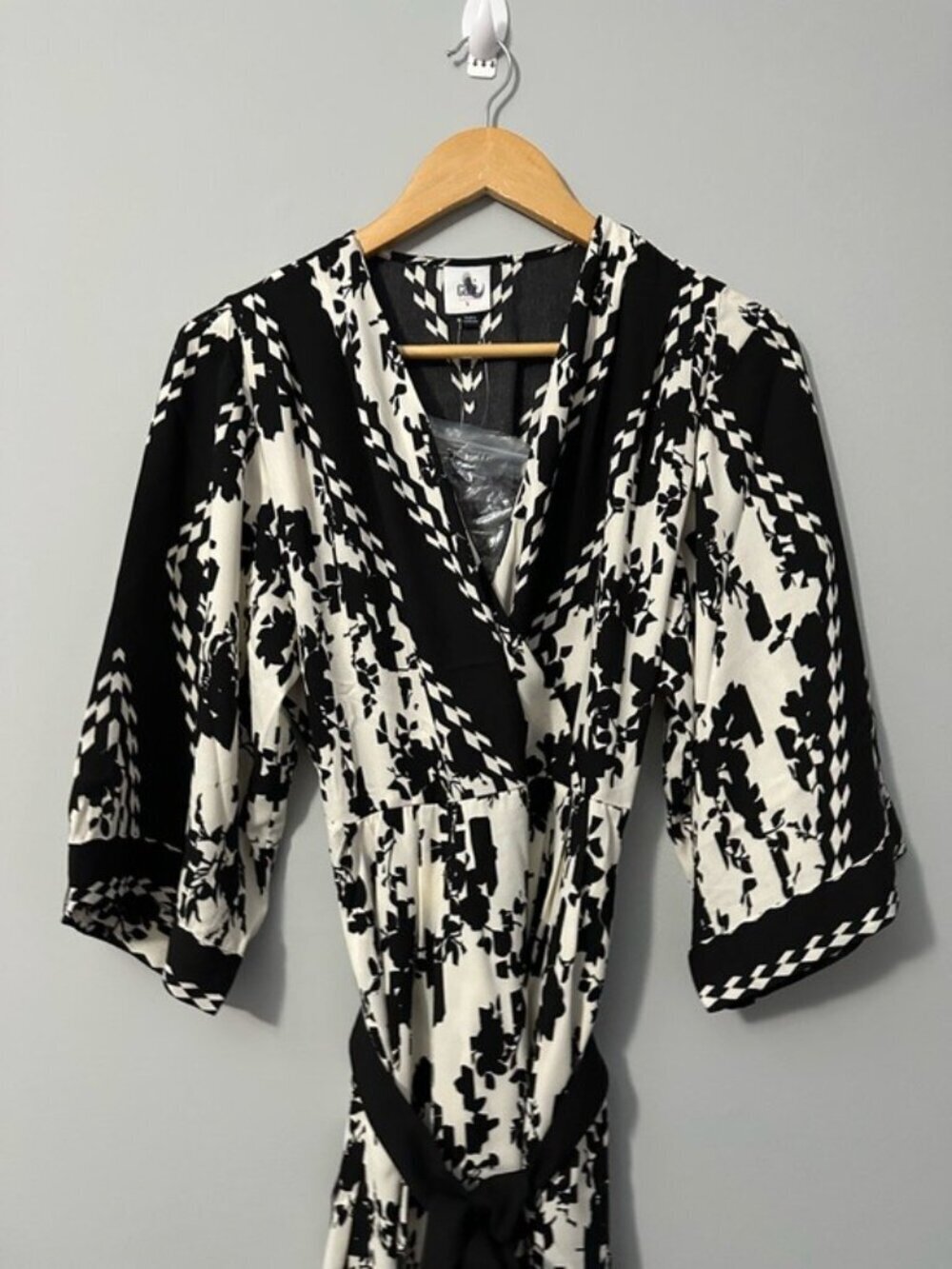 Cabi New NWT X-Factor Dress #6369 Black & White floral XXS - XXL Was $158 - Picture 5 of 16